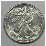 1934 Walking Liberty Silver Half Uncirculated UNC