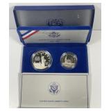 1986 Statue Liberty 2-Coin Proof Set