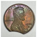 1970-S Lincoln Cent Clip Error