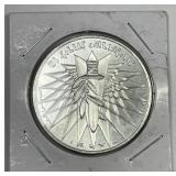 ISRAEL: 1967 Silver 10 Lirot Six Day War BU