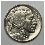 1913-D Buffalo Nickel Type 1 About Uncirculated AU
