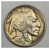 1913 Buffalo Nickel Type 2 Variety Choice AU