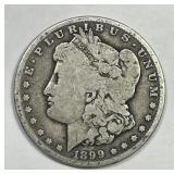 1899-S Morgan Silver $1 Good G