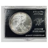 1995 American Silver Eagle Color Toned BU