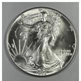 1986 American Silver Eagle FIrst Year Issue BU