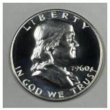 1960 Proof Franklin Silver Half PRF