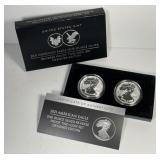 2021 Silver Eagle 2-Coin Reverse Proof Set