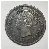 CANADA: 1859 Large Cent Very Fine VF