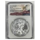 2016 American Silver Eagle NGC MS70