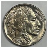 1937-S Buffalo Nickel Uncirculated UNC