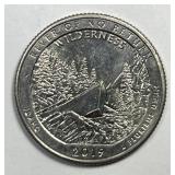2019-W Frank Church River Washington Quarter Ch AU