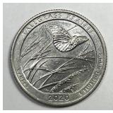 2020-W Tallgrass Prairie Washington Quarter Ch AU