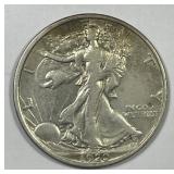 1920 Walking Liberty Silver Half Very Fine VF