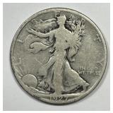 1927-S Walking Liberty Silver Half Good G