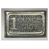USVI Ingot Co 1 Ounce .999 Silver Bar
