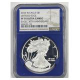 2016-W Proof  American Silver Eagle NGC PF70 UCAM