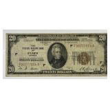 1929 $20 Federal Reserve Bank Note Atlanta Fr1870F