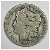1904-S Morgan Silver $1 Good G