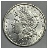 1891-O Morgan Silver $1 Uncirculated UNC details