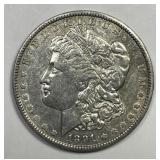 1891-O Morgan Silver $1 About Uncirculated details