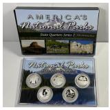 2020 Silver Proof National Parks Quarter Set