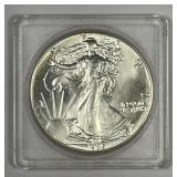 1986 Silver American Eagle 1 Ounce .999 1st Year