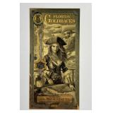 2025 Florida 5 Goldbacks Pirate Woman