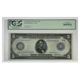 1914 $5 Federal Reserve Note Fr#848 PCGS VF30PPQ