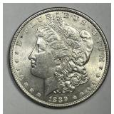 1889 Morgan Silver $1 About Uncirculated CH AU