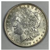 1888 Morgan Silver $1 About Uncirculated CH AU