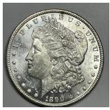 1890 Morgan Silver $1 Brilliant Uncirculated BU