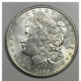1890 Morgan Silver $1 Uncirculated UNC