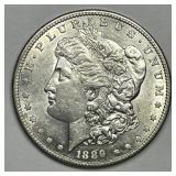 1889-S Morgan Silver $1 About Uncirculated CH AU