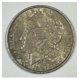 1881 Morgan Silver $1 About Uncirculated AU
