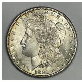 1881-S Morgan Silver $1 Uncirculated BU