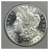 1880-S Morgan Silver $1 Brilliant Uncirculated BU