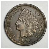 1893 Indian Head Cent Extra Fine XF