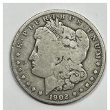 1902-S Morgan Silver $1 Good G