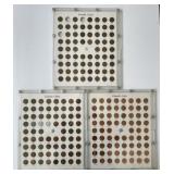 1909-1989 Lincoln Cent Set in Vtg Capitol Holders