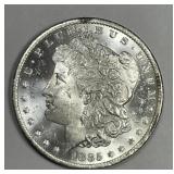 1885-O Morgan Silver $1 Semi-PL Uncirculated BU