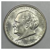 1936 Bridgeport Silver Commem Half BU