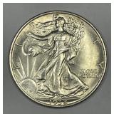 1938 Walking Liberty Silver Half Uncirculated BU