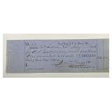 1858 Masons Grand Lodge Missouri Receipt