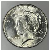 1925 Peace Silver $1 Brilliant Uncirculated BU