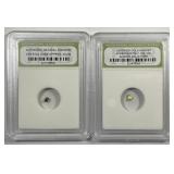 Natural Diamond & Gold Nugget in INB Slabs