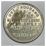 1917 BPOE 1000th Session Milwaukee Lodge Medal