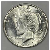 1923-D Peace Silver $1 Uncirculated UNC