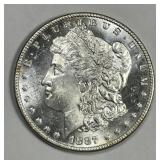 1887 Morgan Silver $1 Brilliant Uncirculated BU