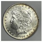 1884-O Morgan Silver $1 Uncirculated BU