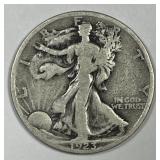 1923-S Walking Liberty Silver Half Good G